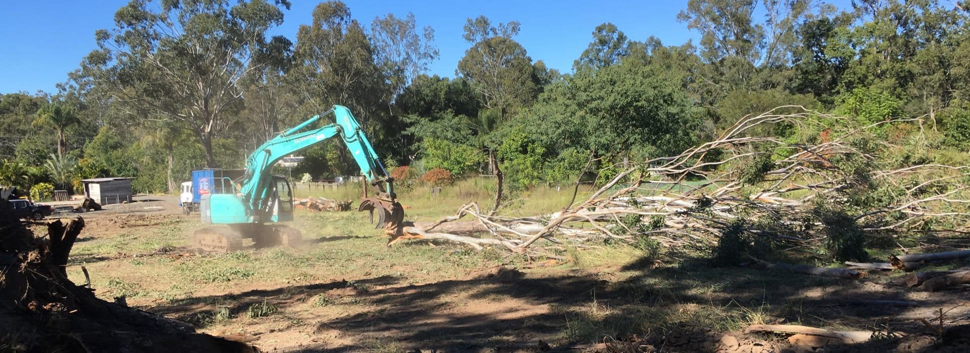 Land Clearing work with Angry Ant Services