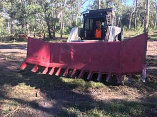 our gallery of land clearing images at Angry Ant Tree Services