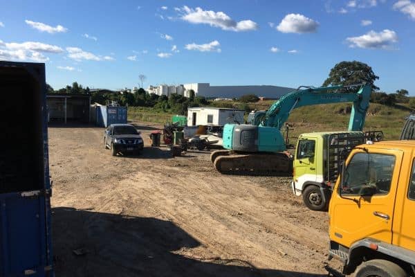 land clearing and excavation process