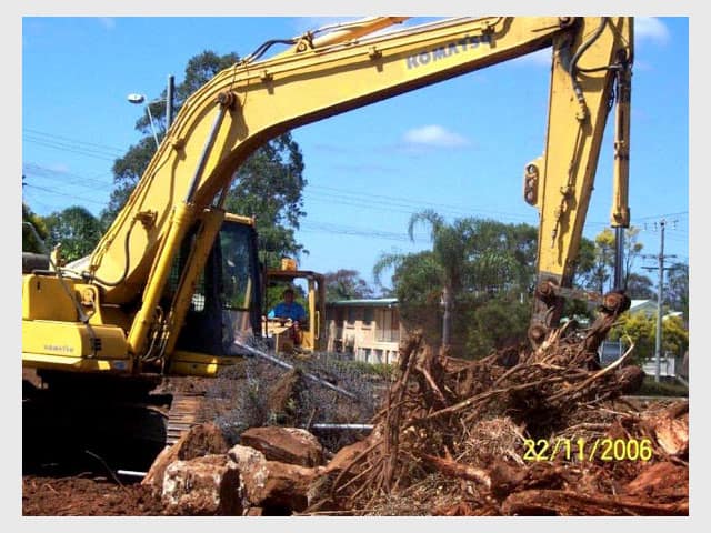 Check out our demolition images at Angry Ant Tree Services