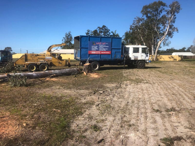 Explore high-quality wood chipper images and services at Angry Ant Tree